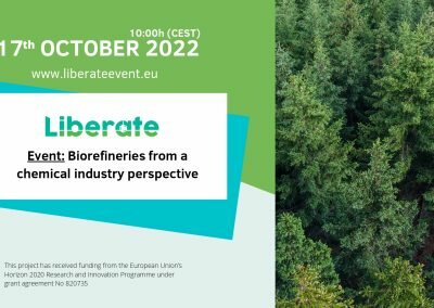New event LiberateProject – Biorefineries from a chemical industry perspective